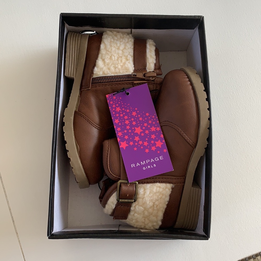 New with tag! Rampage Toddler Girl Boots